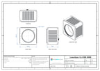 150.7 MP Camera Link area scan camera, IMX411, rolling shutter, 5.1 fps, M72
