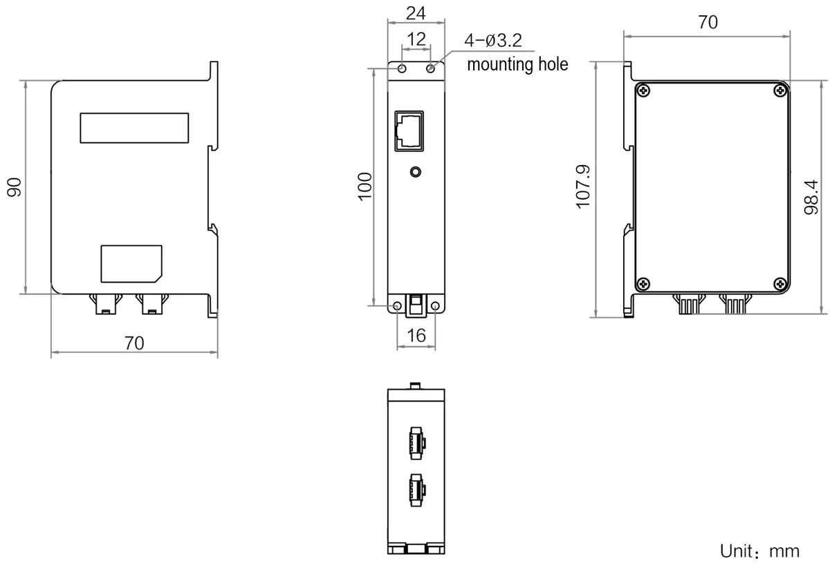 LS-CTL-0112 dimensions (mm)