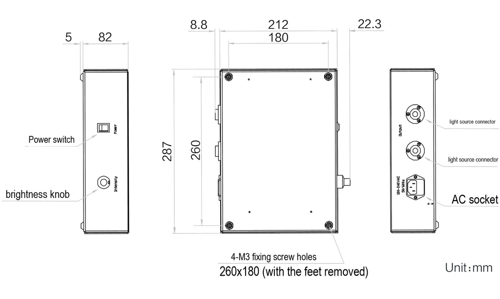 LS-CTL-0118 dimensions (mm)