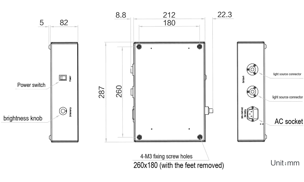 LS-CTL-0118 dimensions (mm)