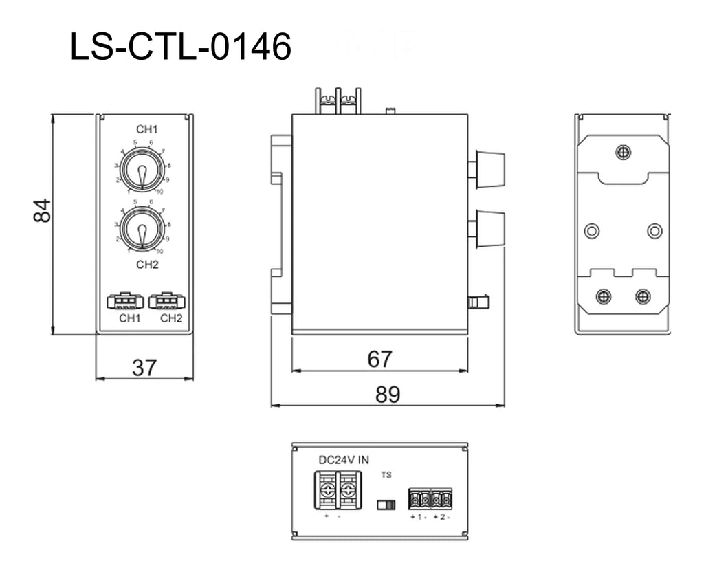 LS-CTL-0146 dimensions (mm)