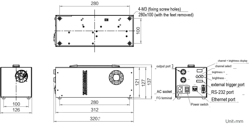 LS-CTL-0499 dimensions (mm)
