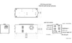 LS-CTL-0500 dimensions (mm)