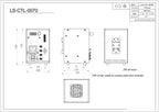 LS-CTL-0070 dimensions (mm)