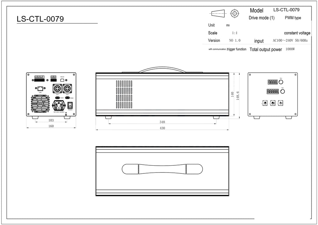 LS-CTL-0079 dimensions (mm)