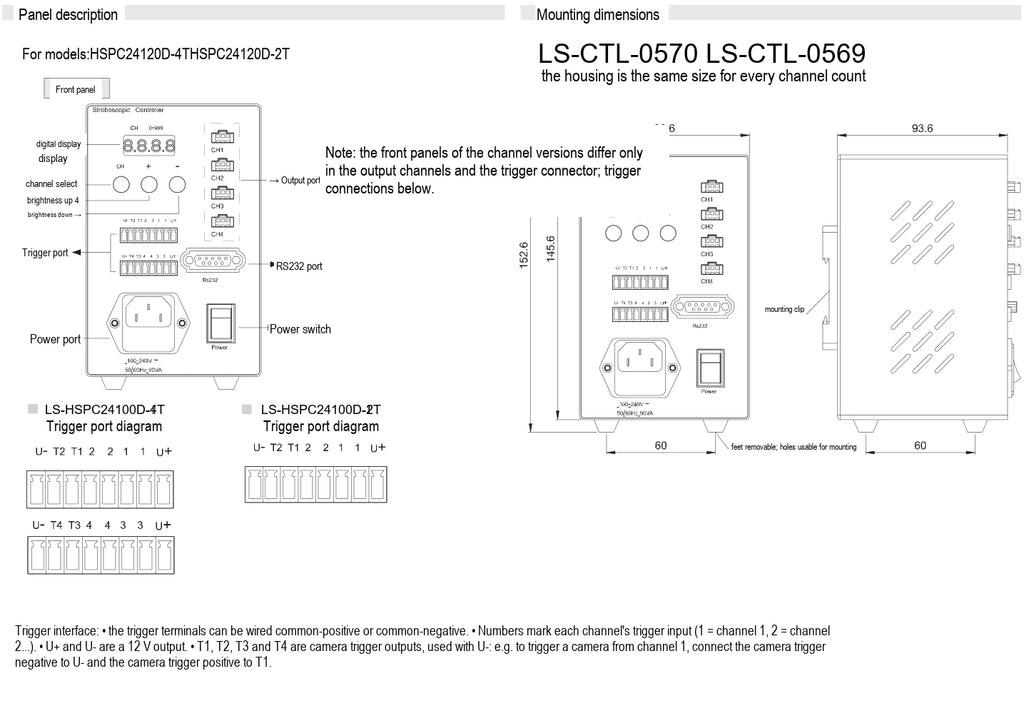 LS-CTL-0569 dimensions (mm)