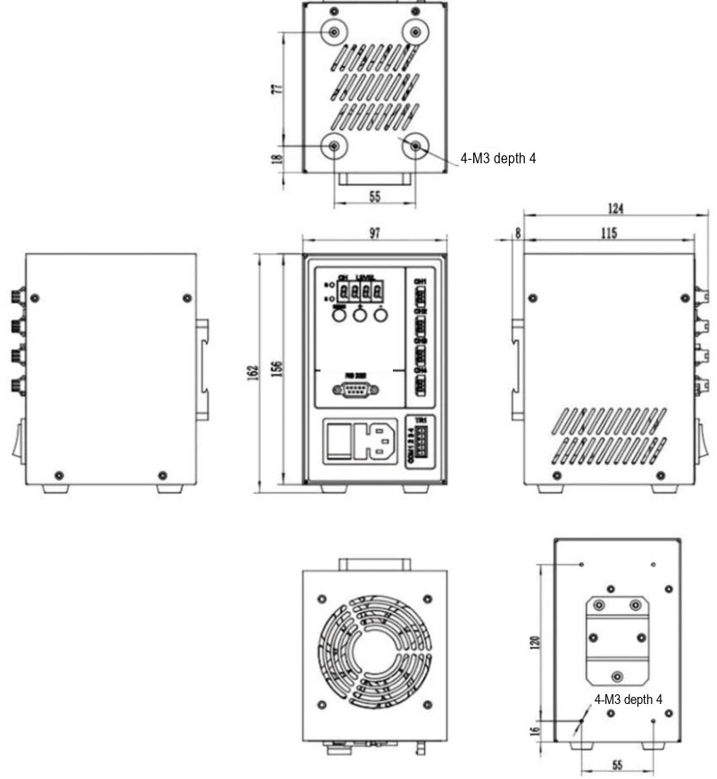LS-CTL-0202 dimensions (mm)