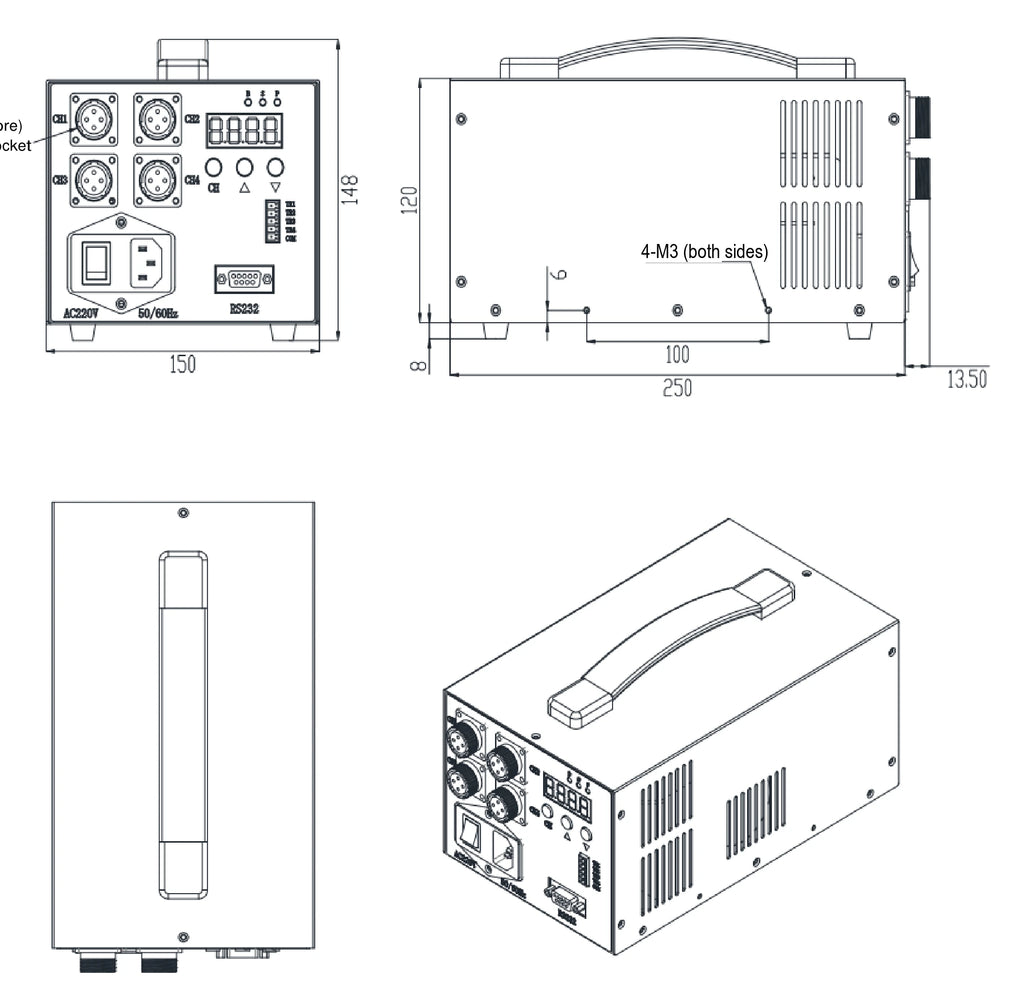 LS-CTL-0248 dimensions (mm)