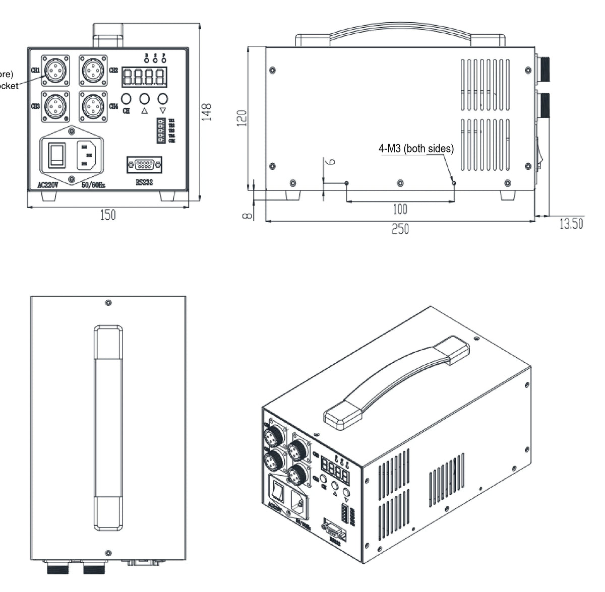 LS-CTL-0248 dimensions (mm)
