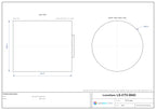 LS-CTV-0043 dimensions (mm)
