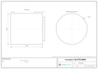 LS-CTV-0044 dimensions (mm)