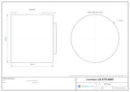 LS-CTV-0047 dimensions (mm)