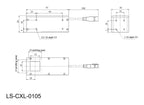 LS-CXL-0105 dimensions (mm)