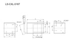 LS-CXL-0187 dimensions (mm)