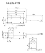 LS-CXL-0199 dimensions (mm)