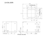 LS-CXL-0209 dimensions (mm)