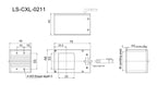 LS-CXL-0211 dimensions (mm)