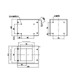 LS-CXL-0243 dimensions (mm)