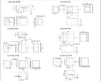 LS-CXL-0150 dimensions (mm)