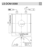 LS-DOM-0068 dimensions (mm)