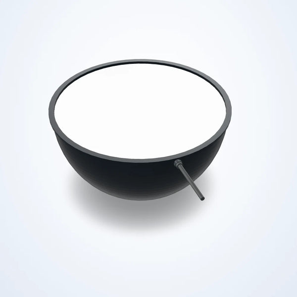 Ø300 mm dome light, Ø265 mm emitting area