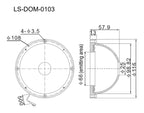 LS-DOM-0103 dimensions (mm)