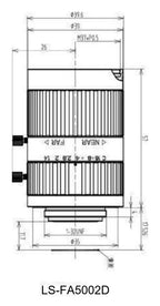 LS-FA5002D dimensions (mm)