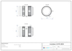 LS-FFL-0025 dimensions (mm)