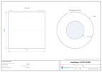LS-FFL-0160 dimensions (mm)