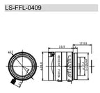 LS-FFL-0409 dimensions (mm)