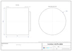LS-FFL-0434 dimensions (mm)