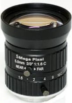5 mm, 1/1.7", 5 MP, C-mount Machine Vision Lens, 5.0 MP (LS-FFL-0519)
