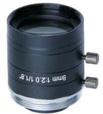 8 mm, 1/1.8", 5 MP, C-mount Machine Vision Lens, 5MP (LS-FFL-0524)