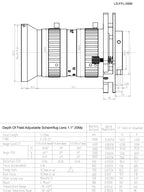 LS-FFL-0566 dimensions (mm)