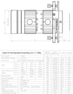 LS-FFL-0567 dimensions (mm)