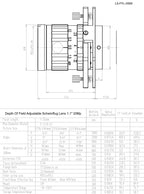 LS-FFL-0569 dimensions (mm)