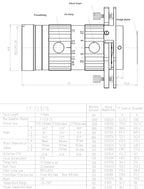 LS-FFL-0570 dimensions (mm)
