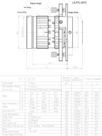 LS-FFL-0572 dimensions (mm)