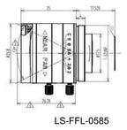 LS-FFL-0585 dimensions (mm)