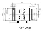 LS-FFL-0590 dimensions (mm)
