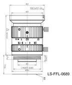 LS-FFL-0689 dimensions (mm)