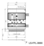 LS-FFL-0690 dimensions (mm)