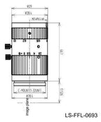 LS-FFL-0693 dimensions (mm)