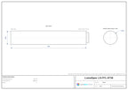 LS-FFL-0736 dimensions (mm)