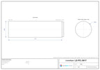 LS-FFL-0817 dimensions (mm)