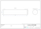 LS-FFL-0898 dimensions (mm)