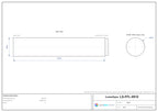 LS-FFL-0910 dimensions (mm)
