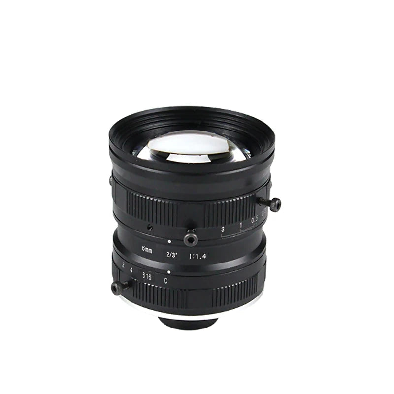 FA fixed focal lens, 6 mm, 2/3", C/CS-mount (LS-FFL-1144)