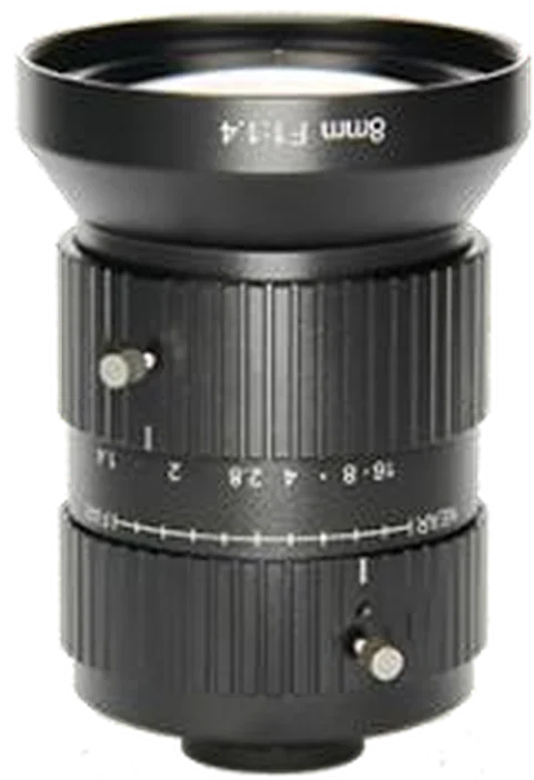 Industrial FA machine vision lens, C mount, 8 mm, 1.1", C-mount (LS-FFL-1151)
