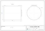 LS-FFL-1158 dimensions (mm)